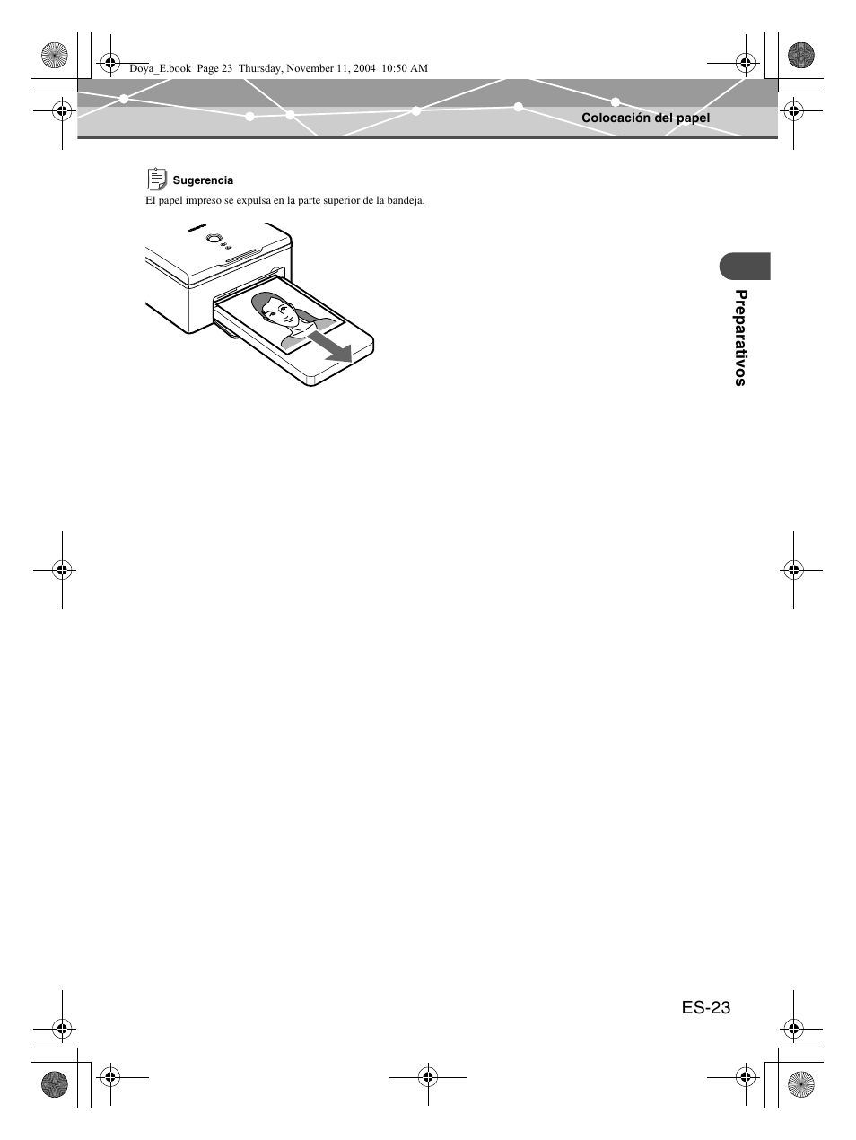 Es-23 | Olympus P-S100 Digital Photo Printer User Manual | Page 107 / 132