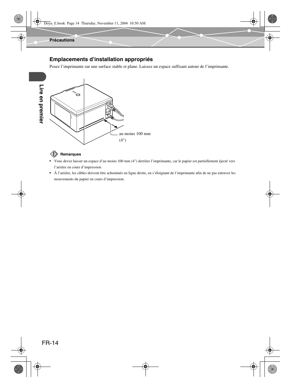 Fr-14 | Olympus P-S100 Digital Photo Printer User Manual | Page 56 / 132