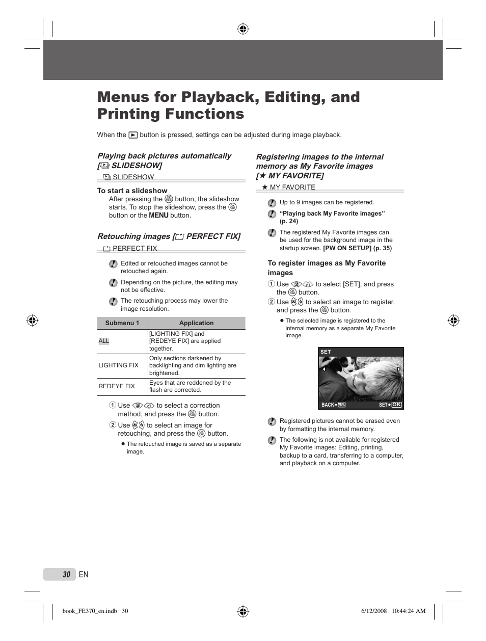 Olympus FE-370 User Manual | Page 30 / 70