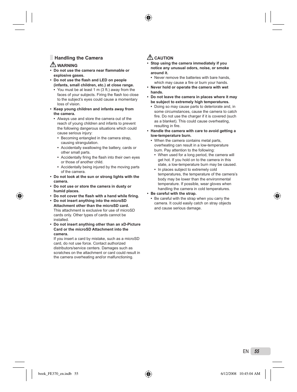 55 en | Olympus FE-370 User Manual | Page 55 / 70