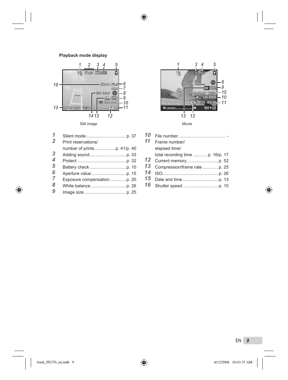 Olympus FE-370 User Manual | Page 9 / 70