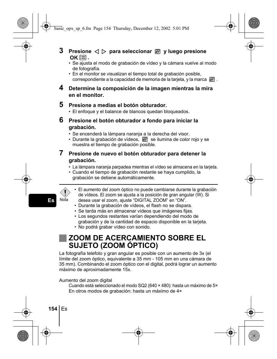 Olympus Stylus 400 Digital User Manual | Page 154 / 172