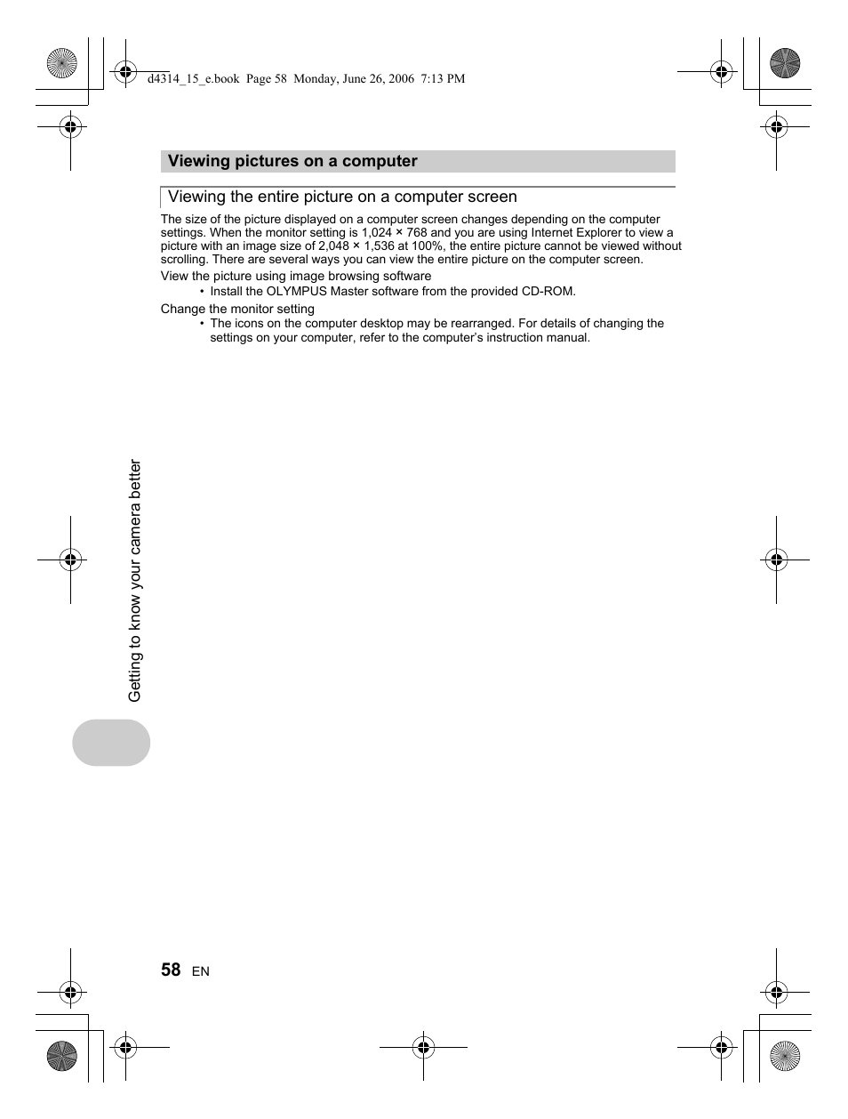 Olympus Stylus 740 User Manual | Page 58 / 80