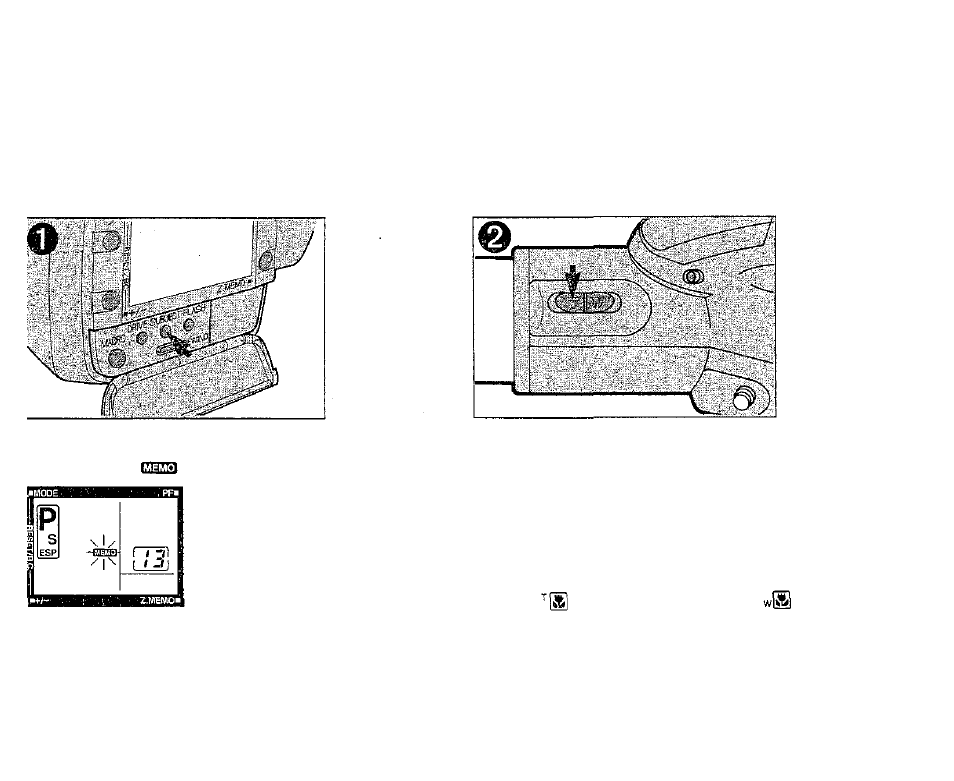 Zoom memory mode | Olympus IS-1 User Manual | Page 37 / 76