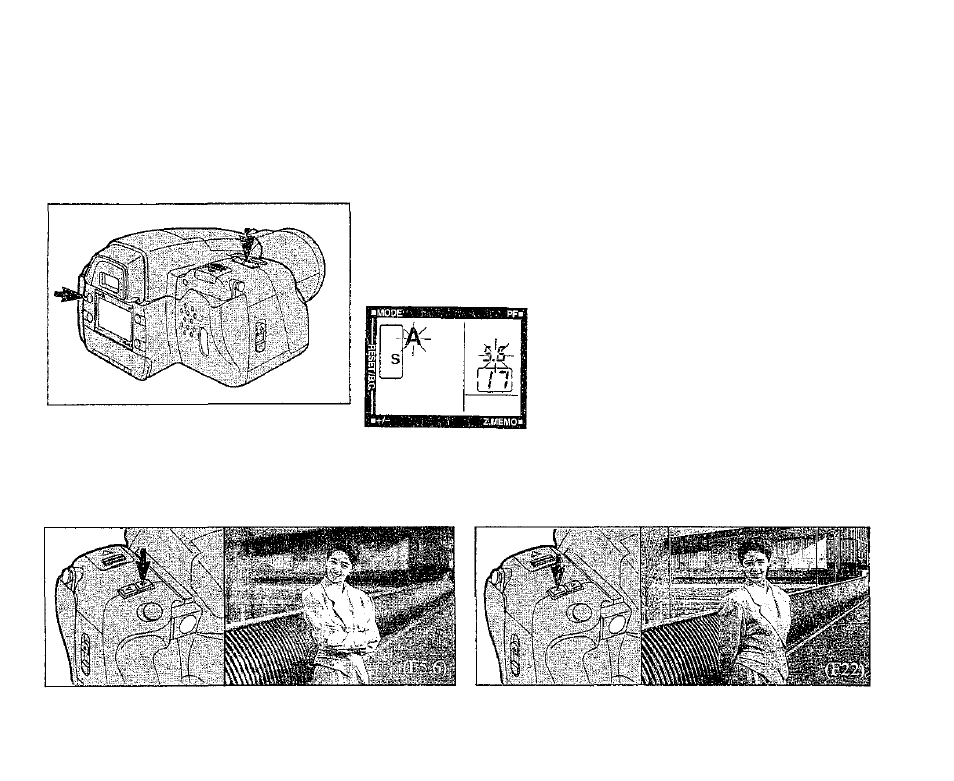 Aperture-preferred auto mode | Olympus IS-1 User Manual | Page 44 / 76