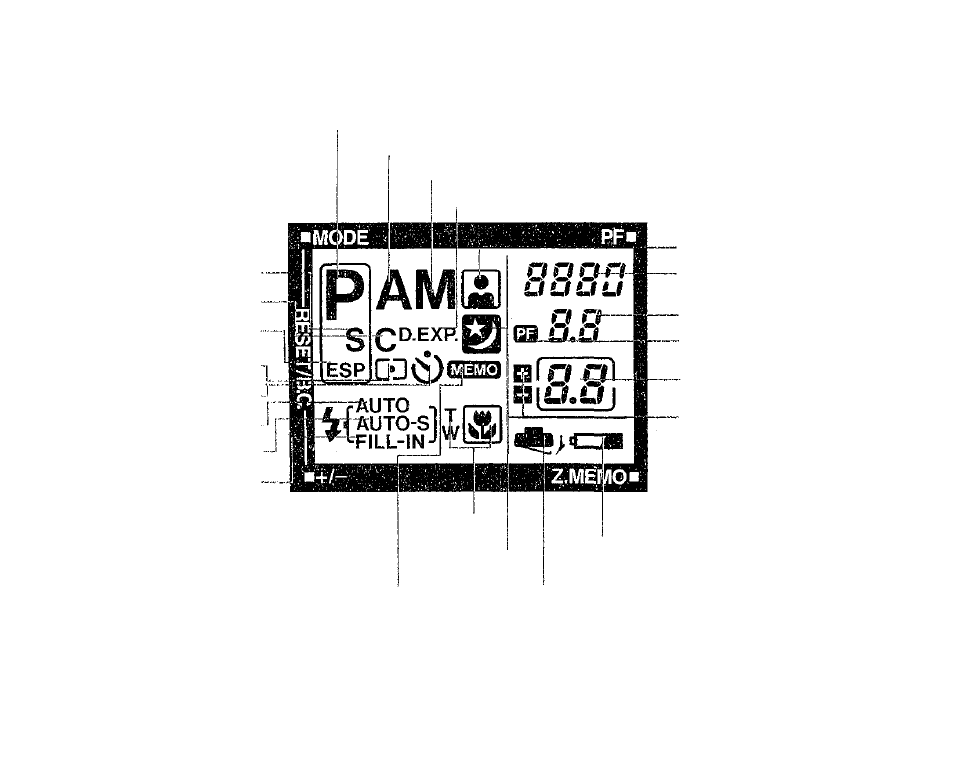 Lcd panel | Olympus IS-1 User Manual | Page 75 / 76