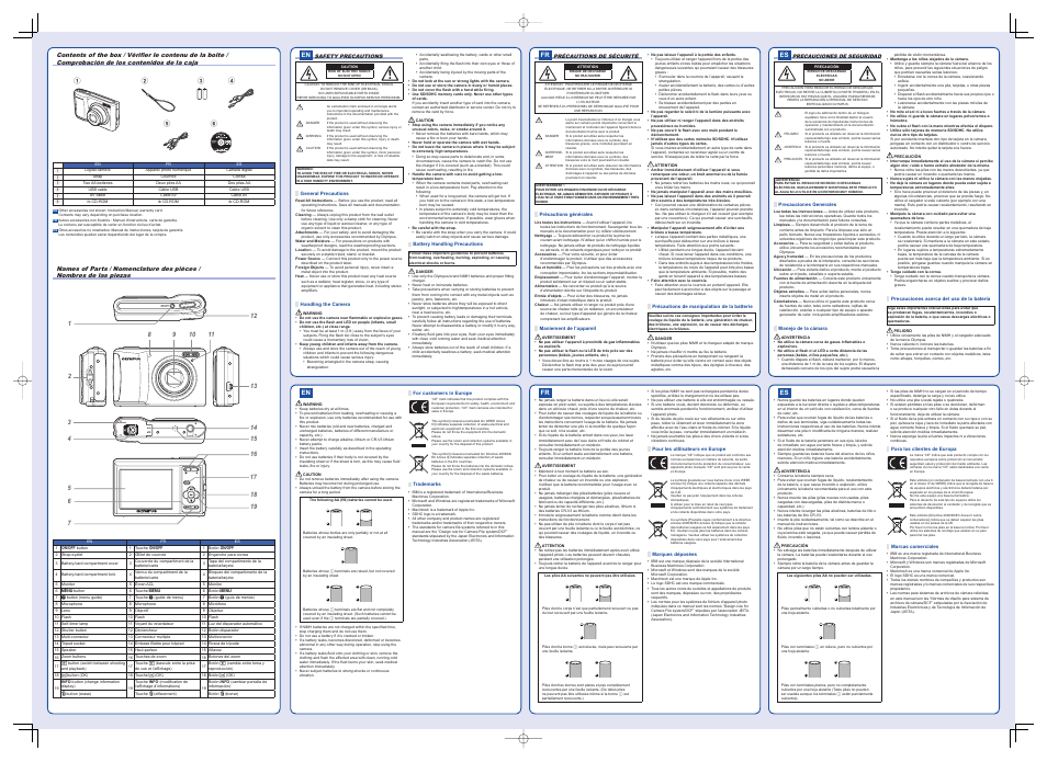 Olympus FE-47 User Manual | Page 2 / 2