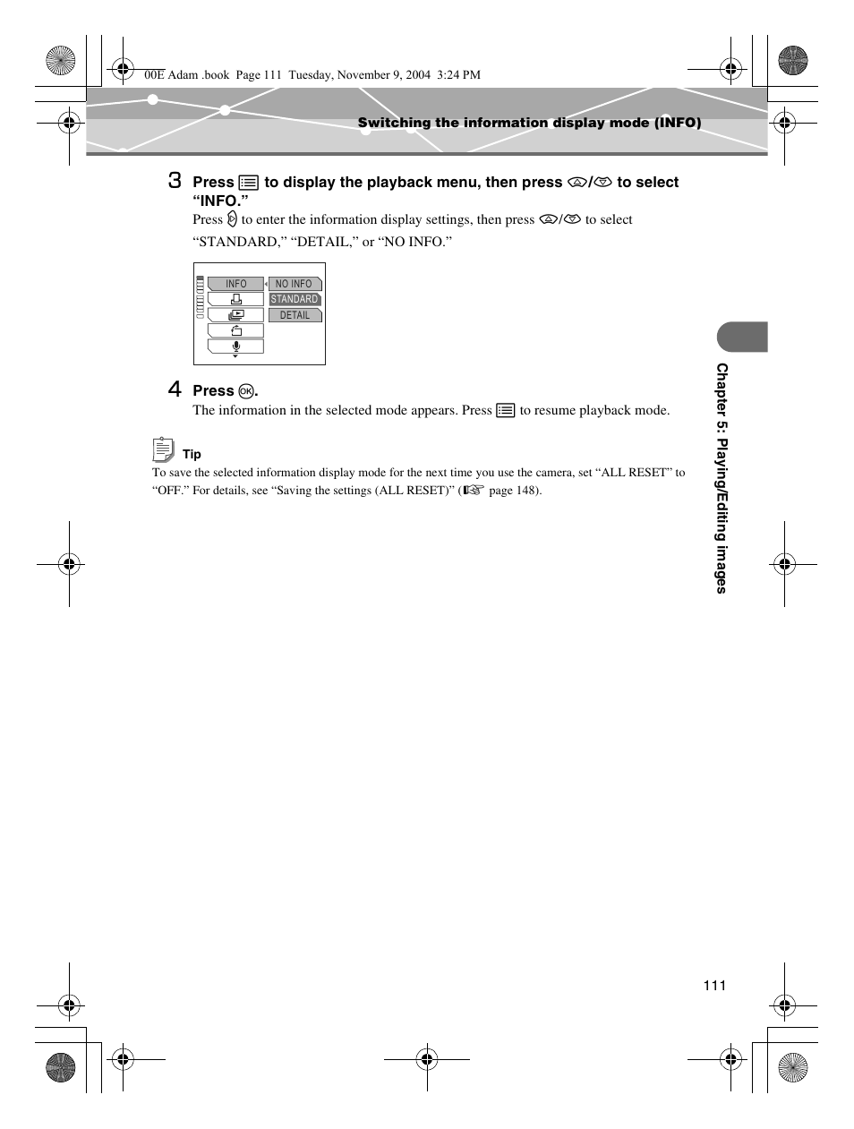 Olympus IR-500 User Manual | Page 111 / 259