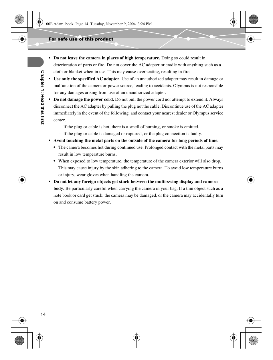 Olympus IR-500 User Manual | Page 14 / 259