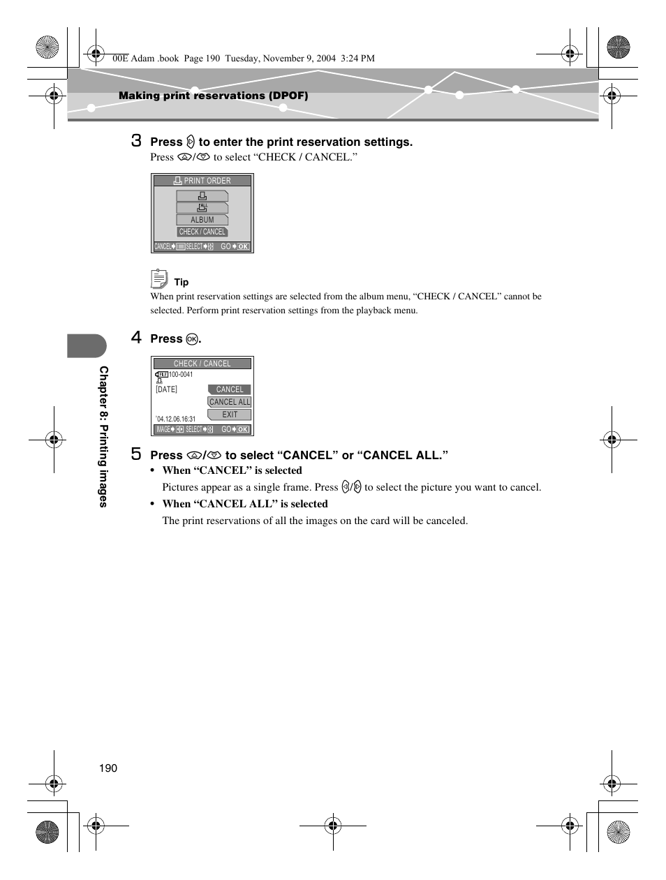 Olympus IR-500 User Manual | Page 190 / 259