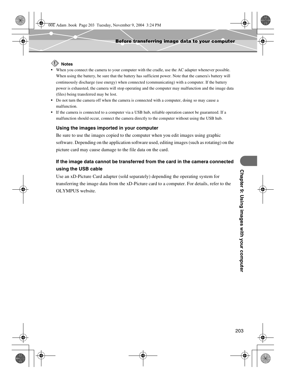 Olympus IR-500 User Manual | Page 203 / 259