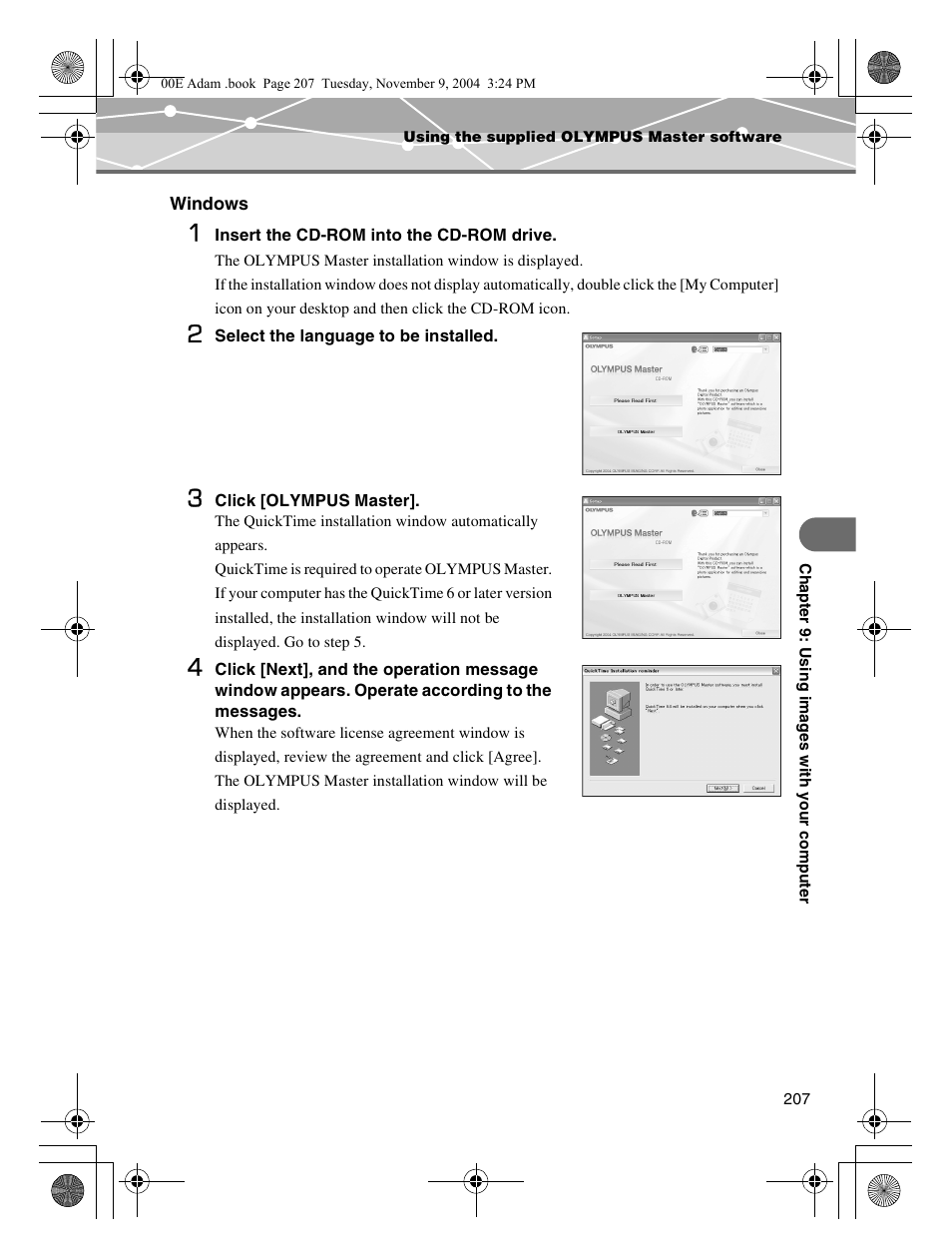 Olympus IR-500 User Manual | Page 207 / 259