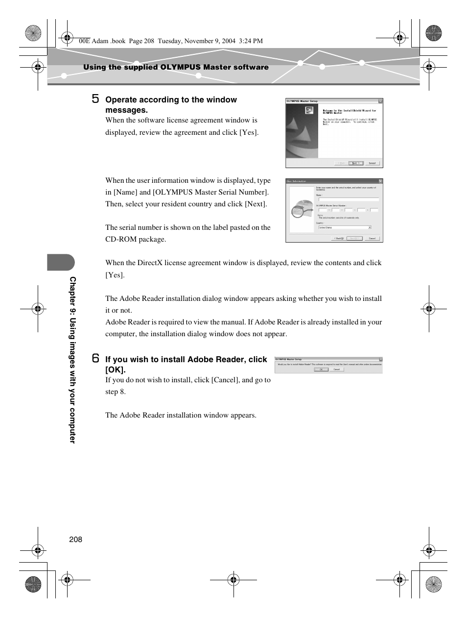 Olympus IR-500 User Manual | Page 208 / 259