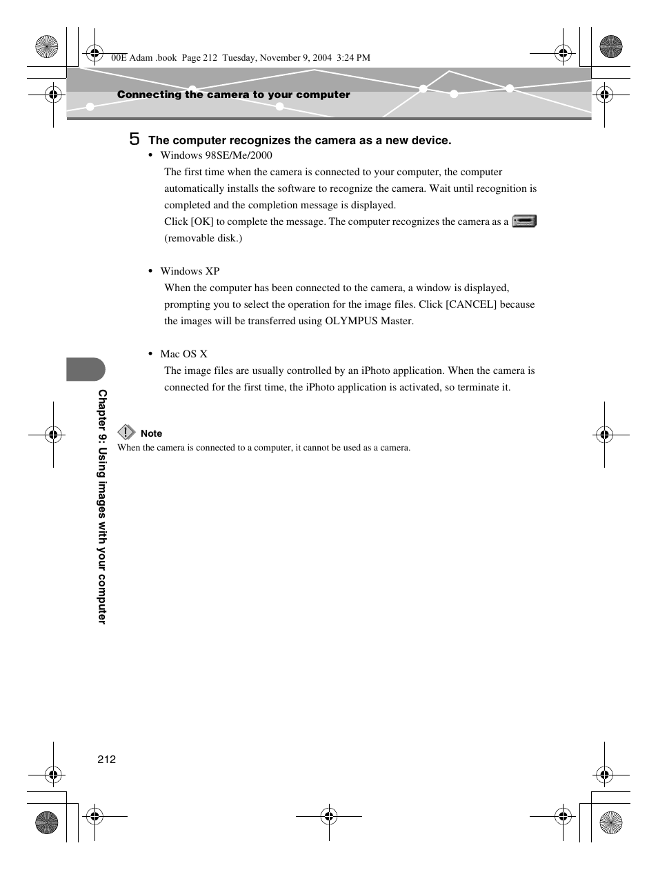 Olympus IR-500 User Manual | Page 212 / 259