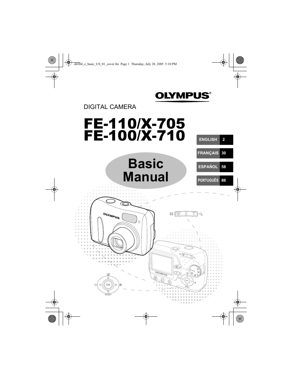 Olympus FE-100 User Manual | 116 pages