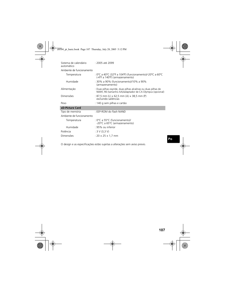 Olympus FE-100 User Manual | Page 107 / 116