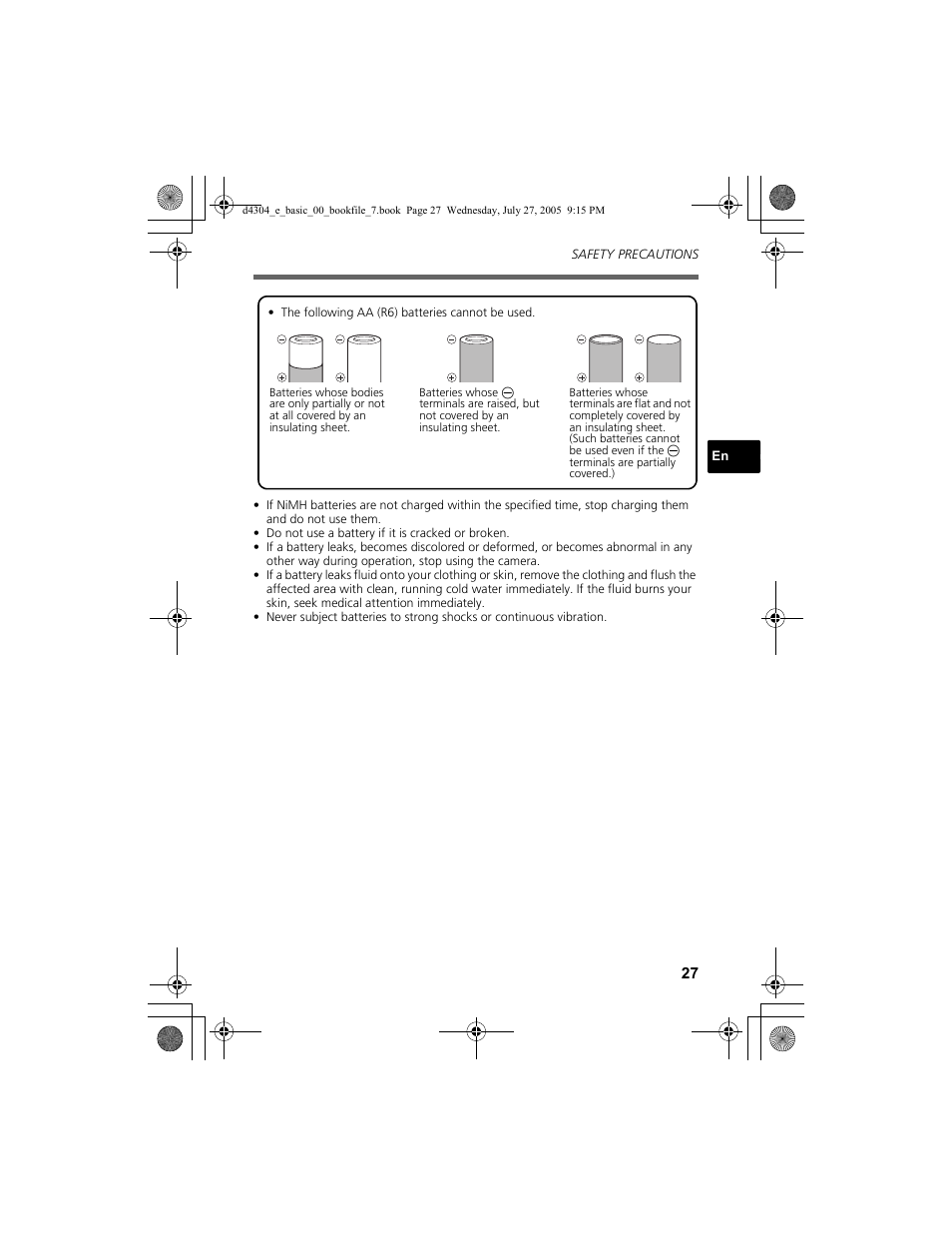 Olympus FE-100 User Manual | Page 27 / 116