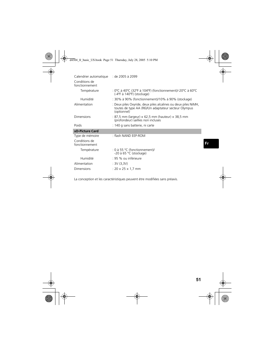 Olympus FE-100 User Manual | Page 51 / 116