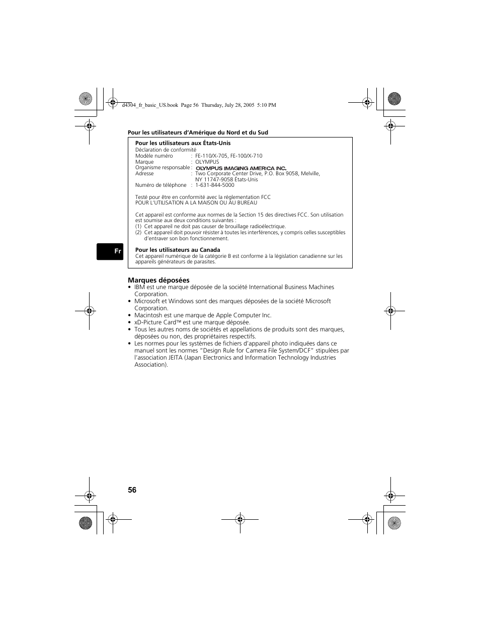 Olympus FE-100 User Manual | Page 56 / 116