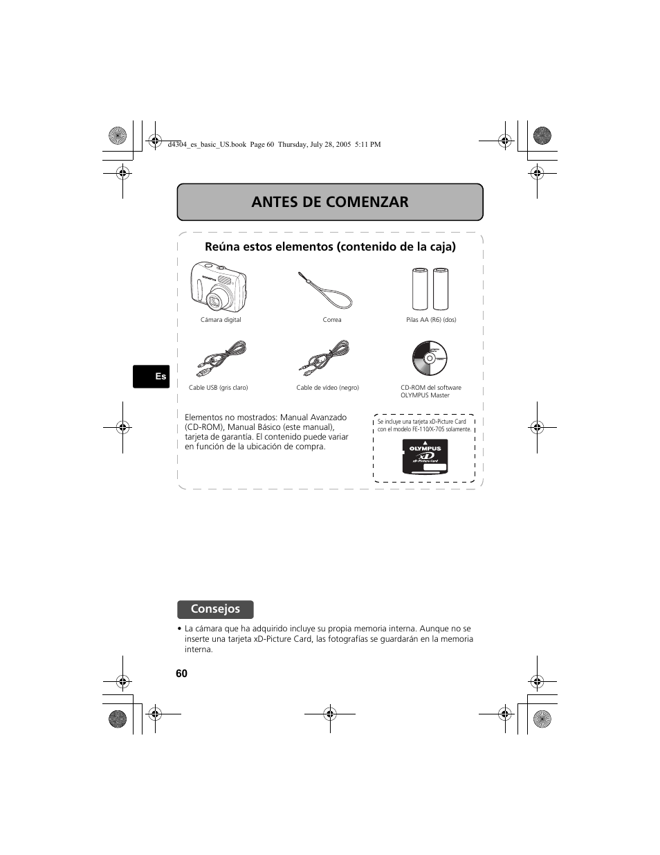 Olympus FE-100 User Manual | Page 60 / 116