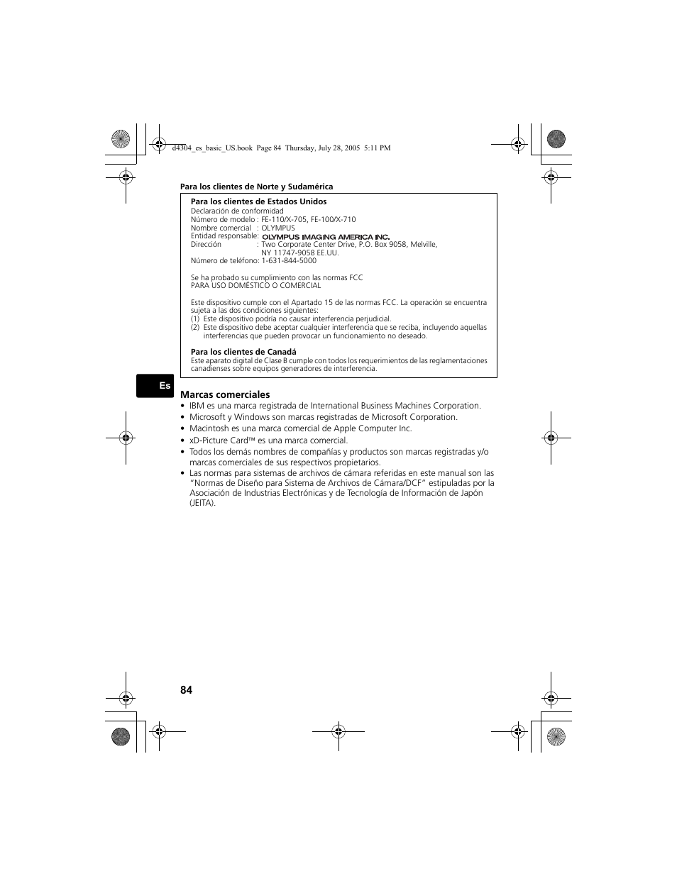 Olympus FE-100 User Manual | Page 84 / 116