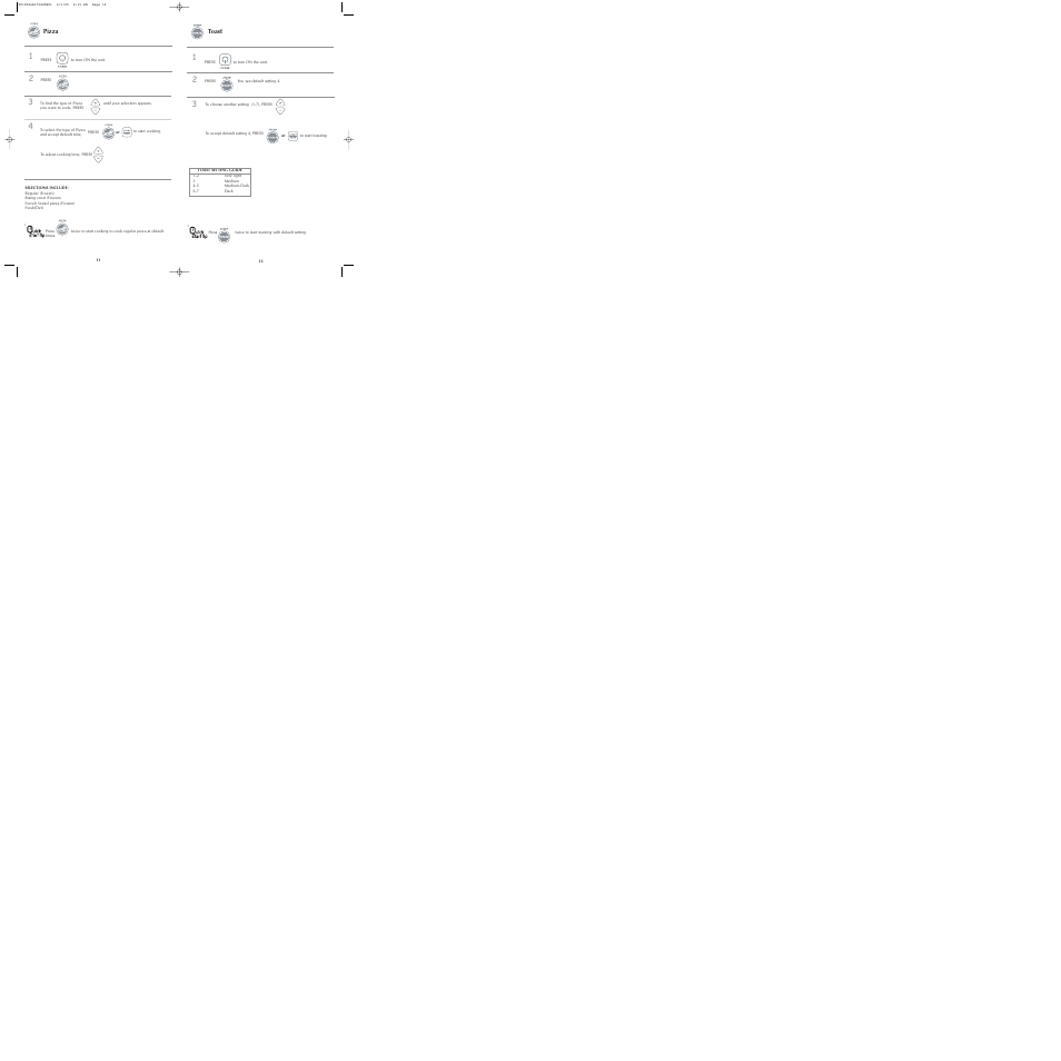 Applica Infrawave Speed Cooking User Manual | Page 7 / 11