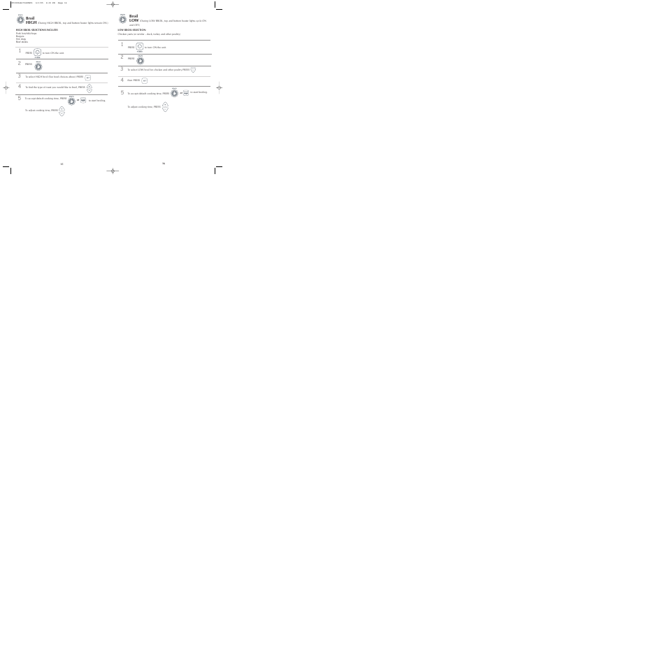 Applica Infrawave Speed Cooking User Manual | Page 9 / 11