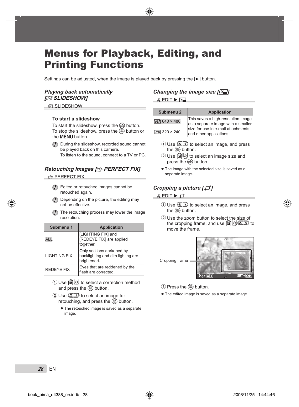 28 en | Olympus STYLUS-550WP User Manual | Page 28 / 70