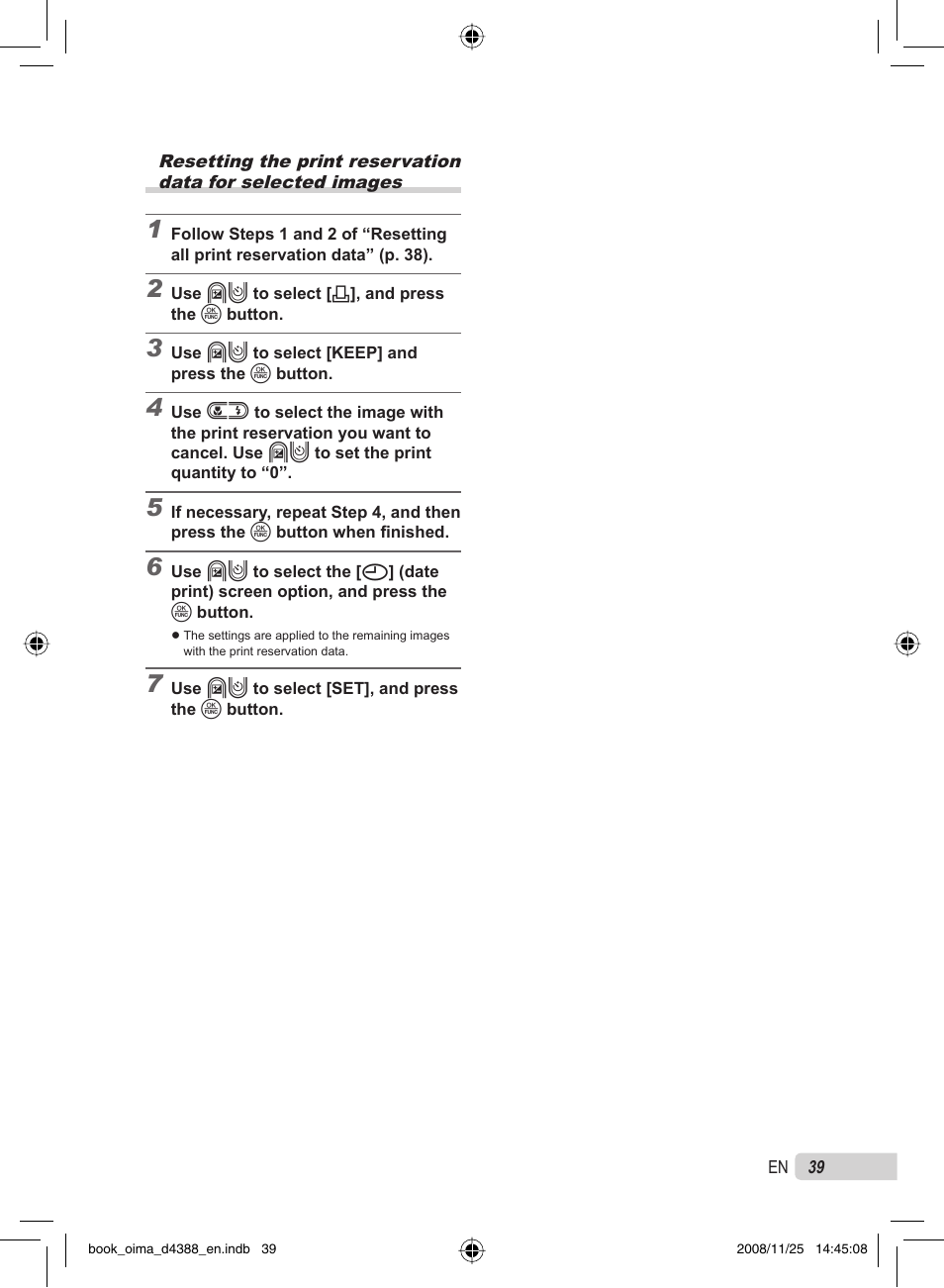 Olympus STYLUS-550WP User Manual | Page 39 / 70