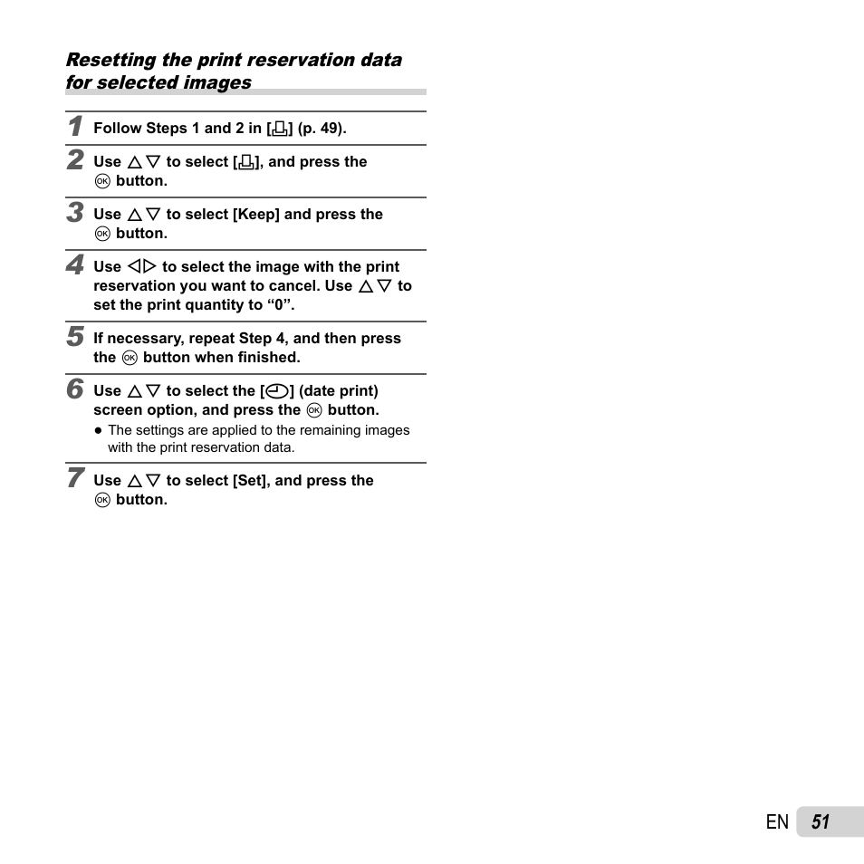 Olympus VG-110 User Manual | Page 51 / 74