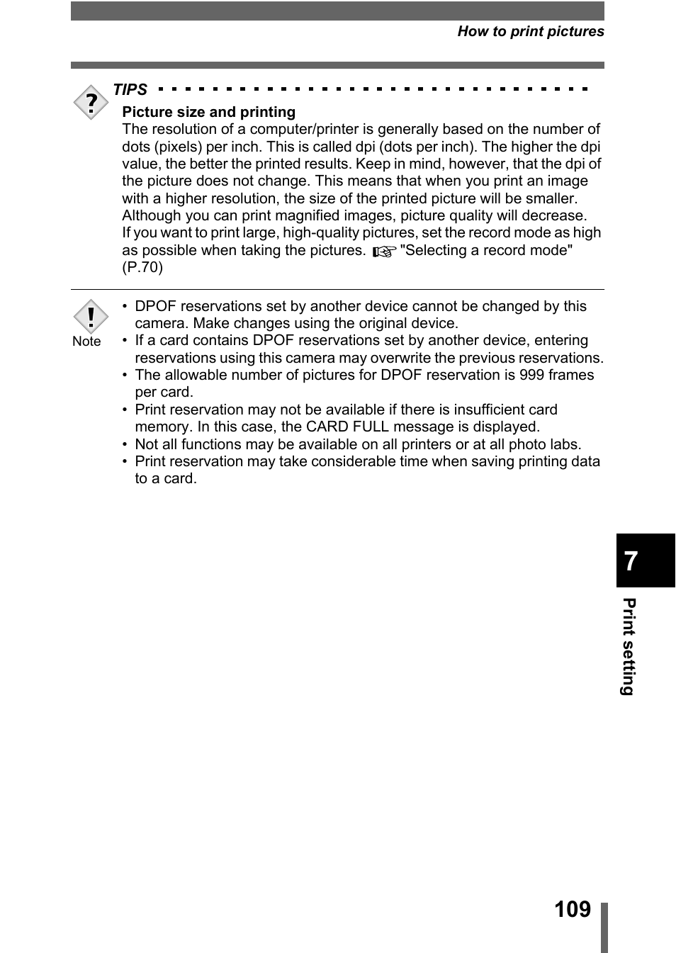 Olympus D-560 Zoom User Manual | Page 110 / 171