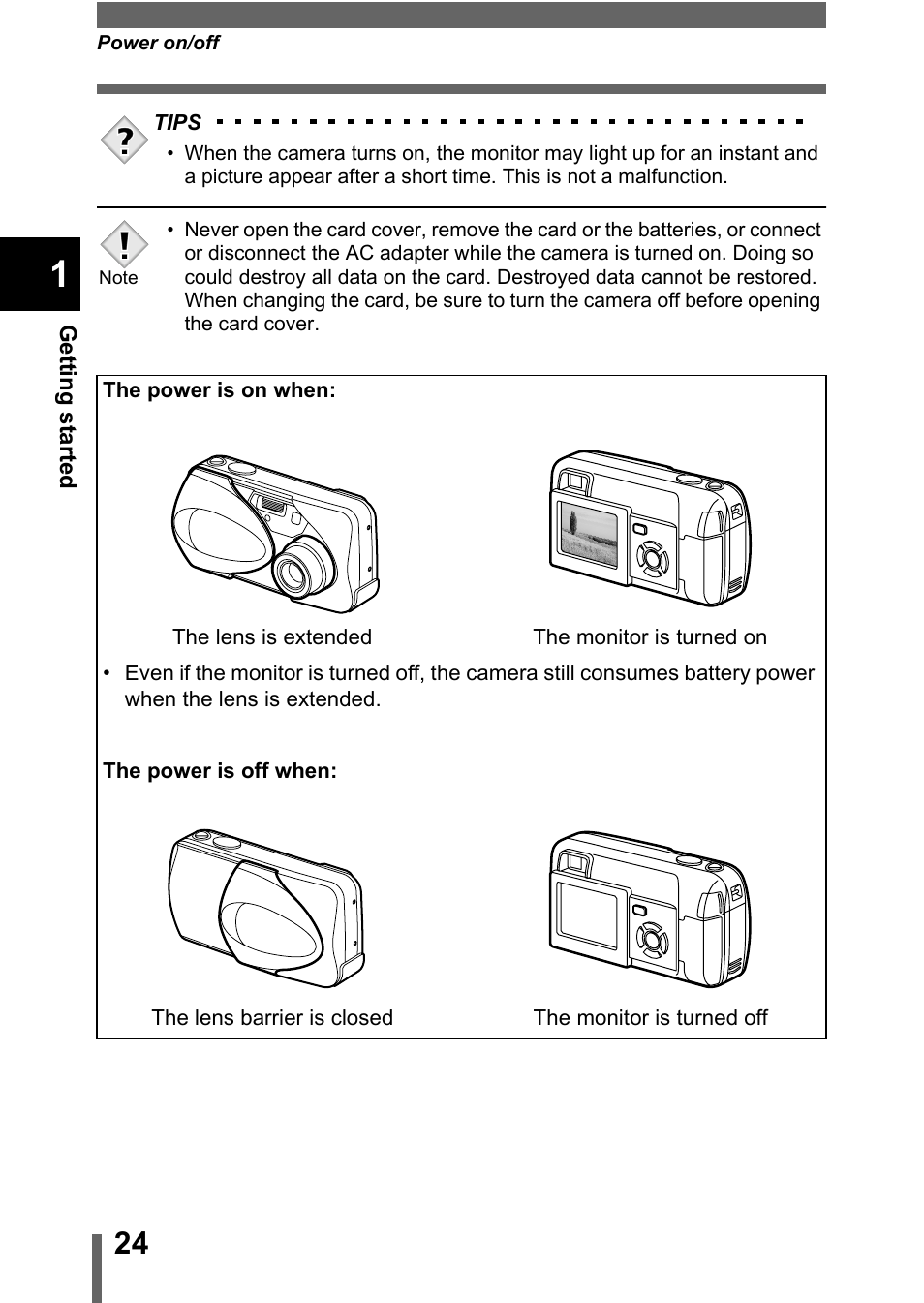 Olympus D-560 Zoom User Manual | Page 25 / 171