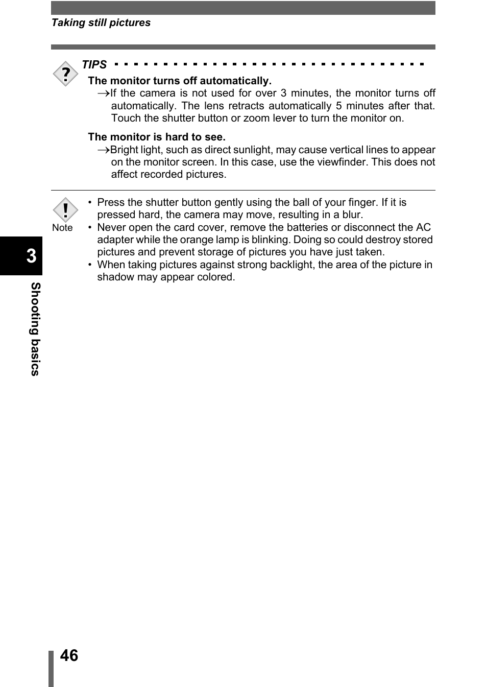 Olympus D-560 Zoom User Manual | Page 47 / 171