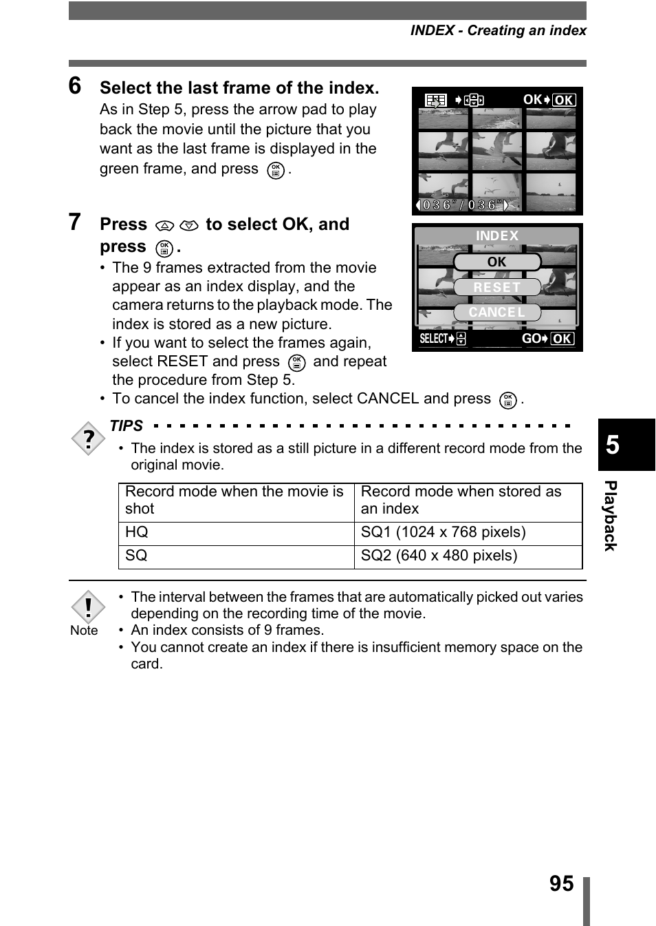 Olympus D-560 Zoom User Manual | Page 96 / 171