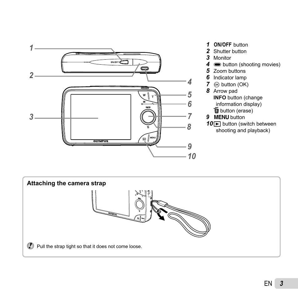 Olympus VH-210 User Manual | Page 3 / 71