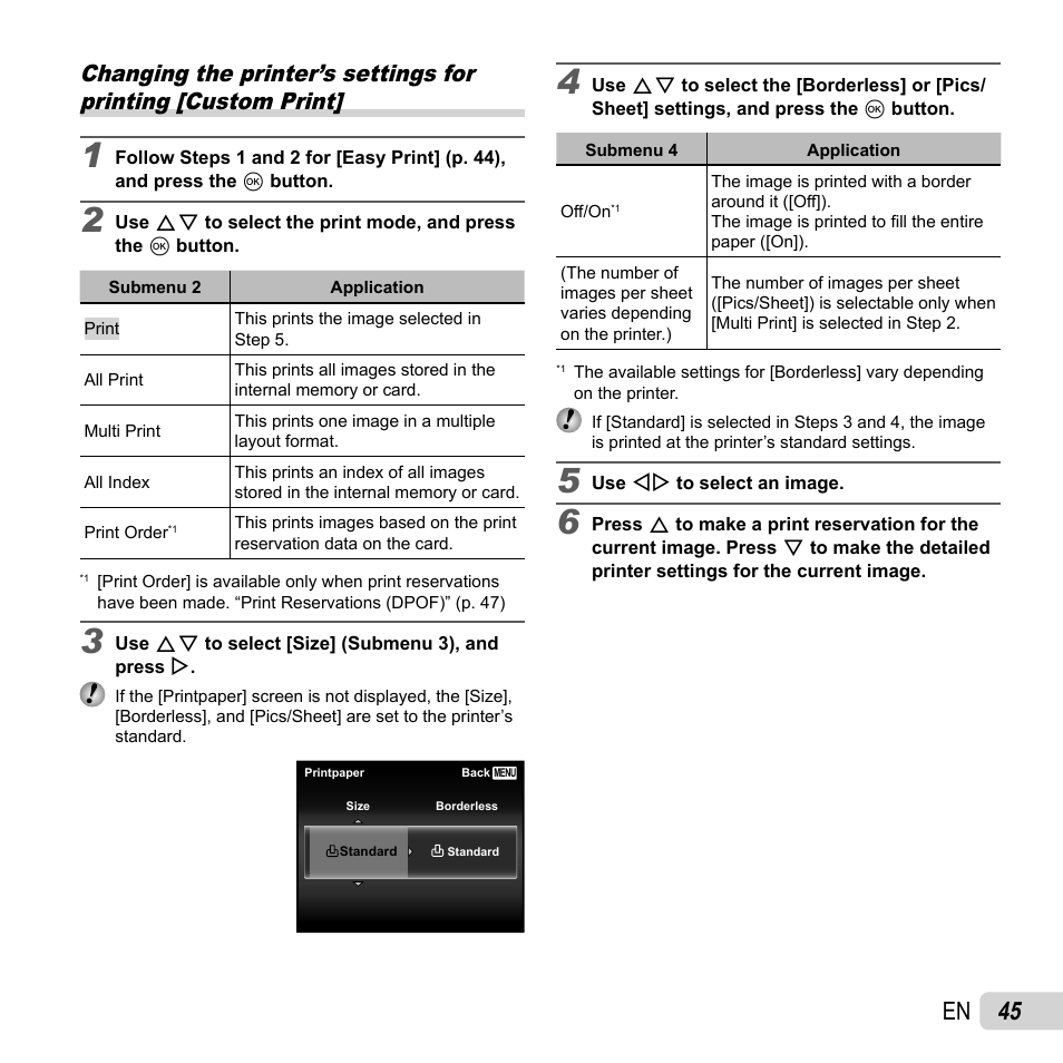 45 en | Olympus VH-210 User Manual | Page 45 / 71