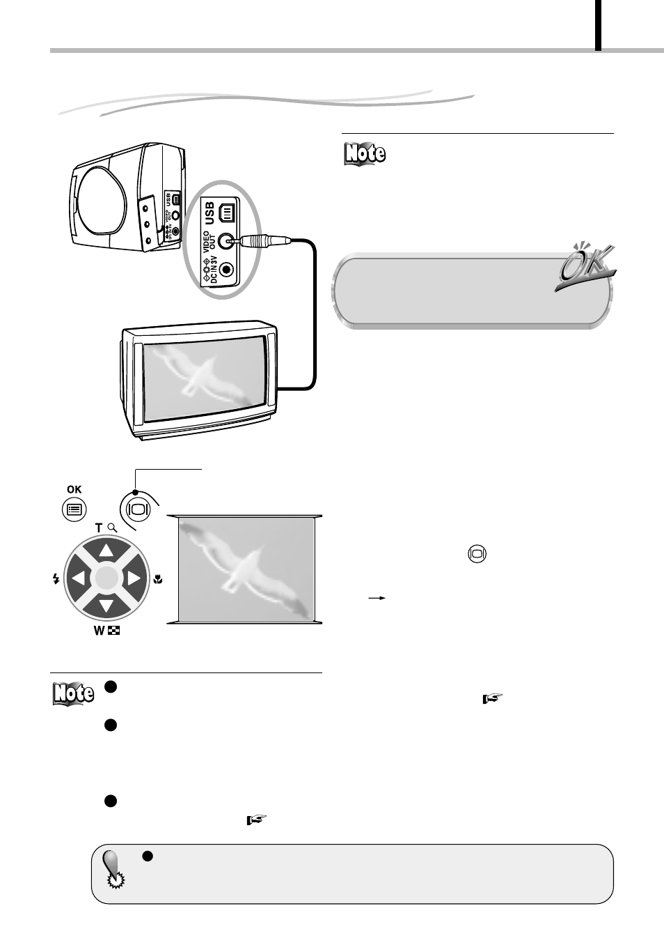 Viewing images on a tv screen | Olympus D-100 User Manual | Page 71 / 104