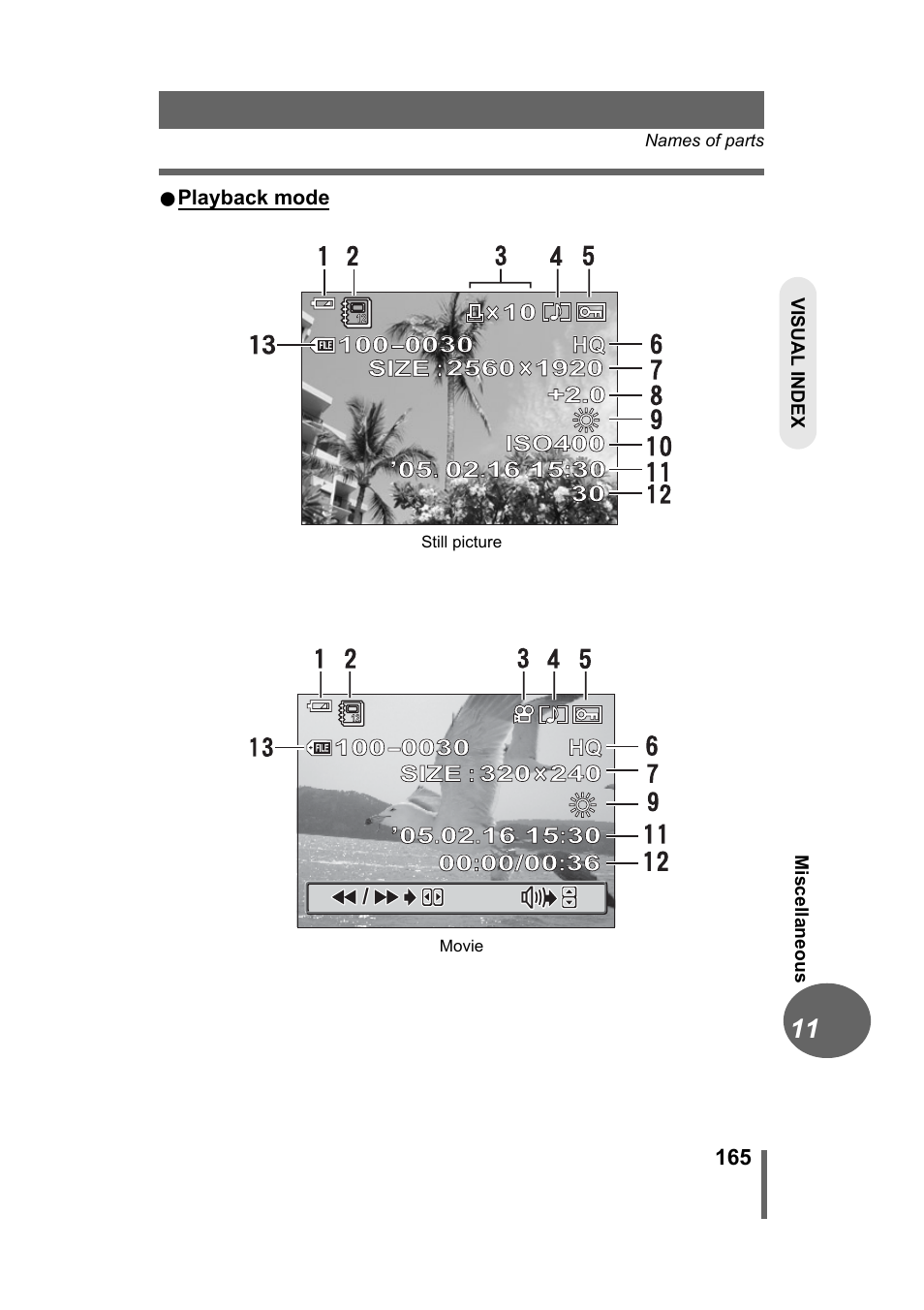 Olympus Stylus 500 Digital User Manual | Page 165 / 170