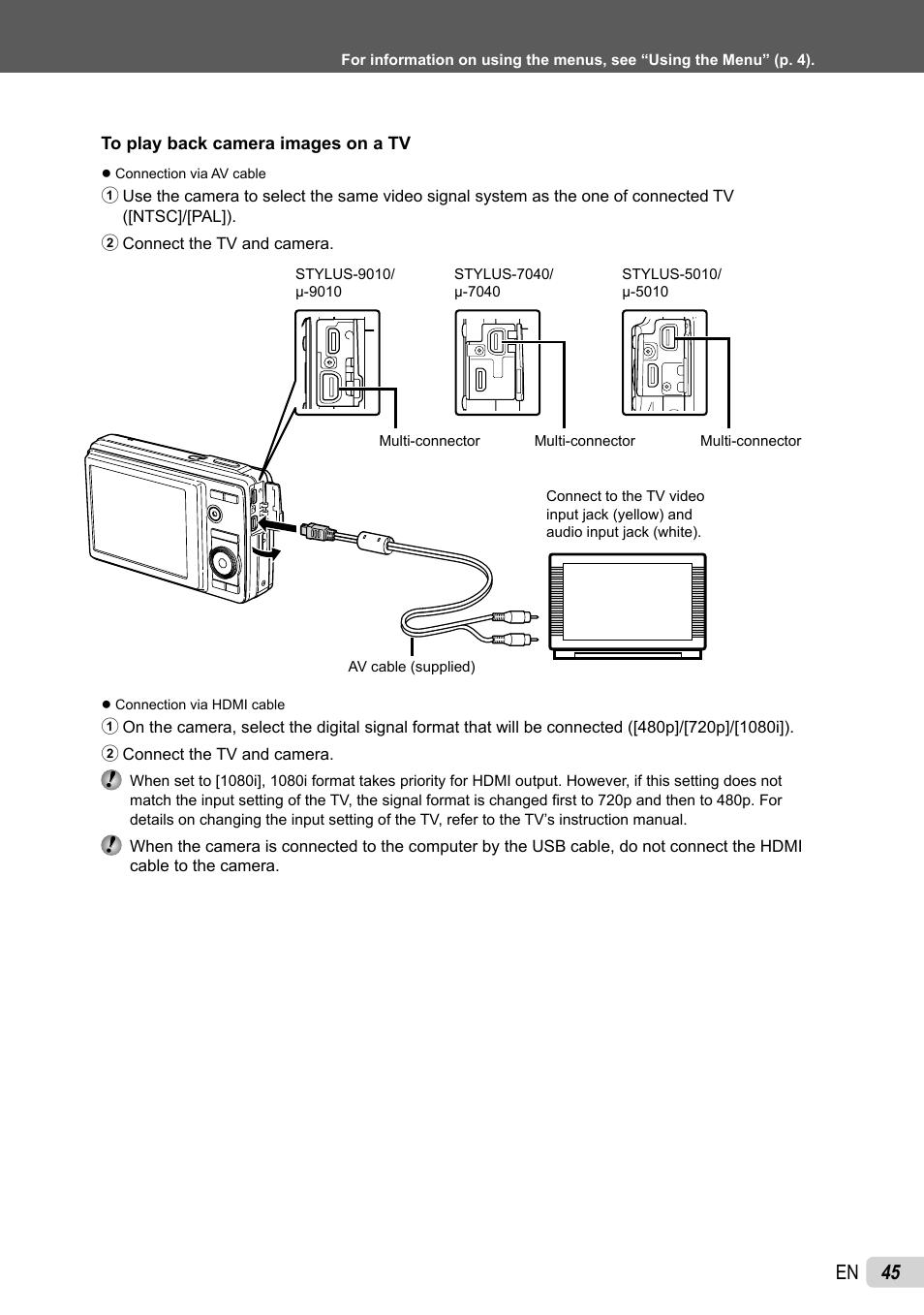 45 en | Olympus STYLUS-5010 User Manual | Page 45 / 74