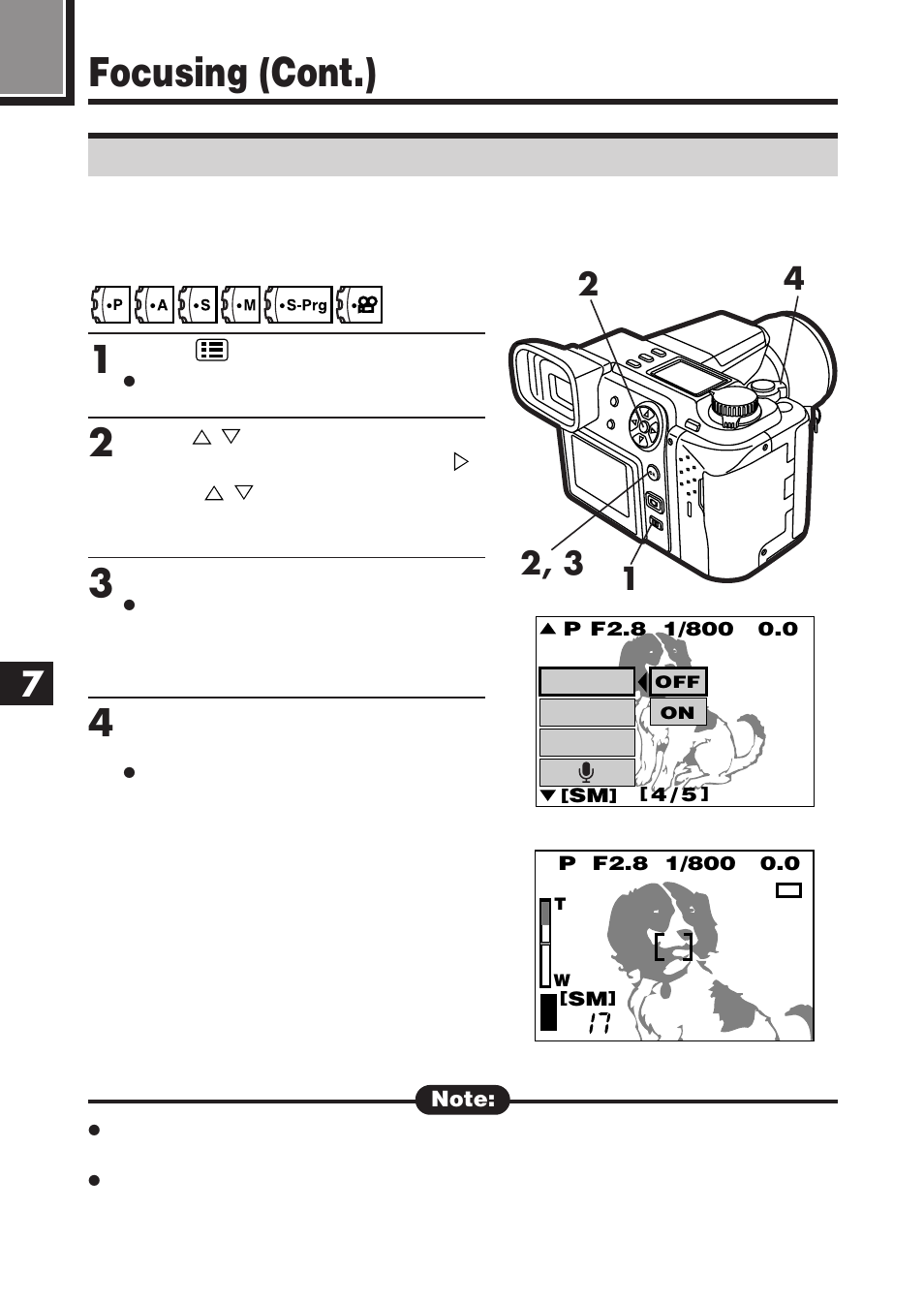 Focusing (cont.), Using the 27x zoom—super tele | Olympus E-100 RS User Manual | Page 124 / 220