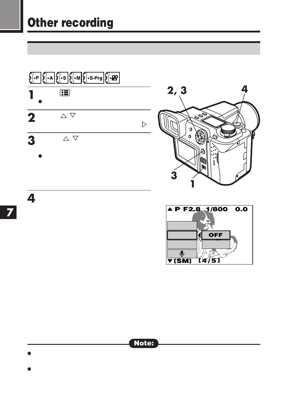 Other recording, Recording with special effects—function | Olympus E-100 RS User Manual | Page 136 / 220
