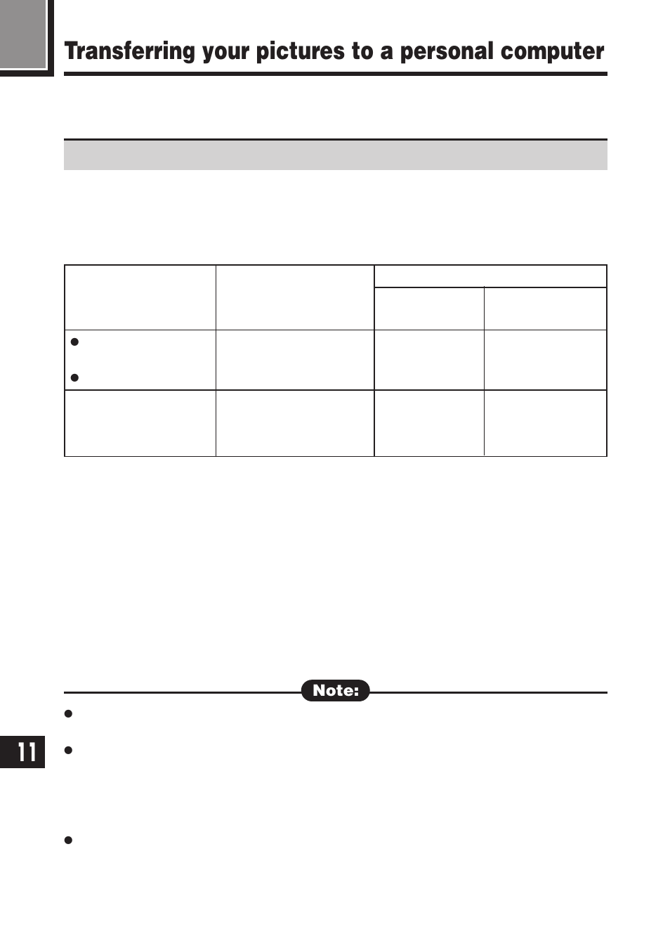 Connecting directly to a computer by cable | Olympus E-100 RS User Manual | Page 192 / 220