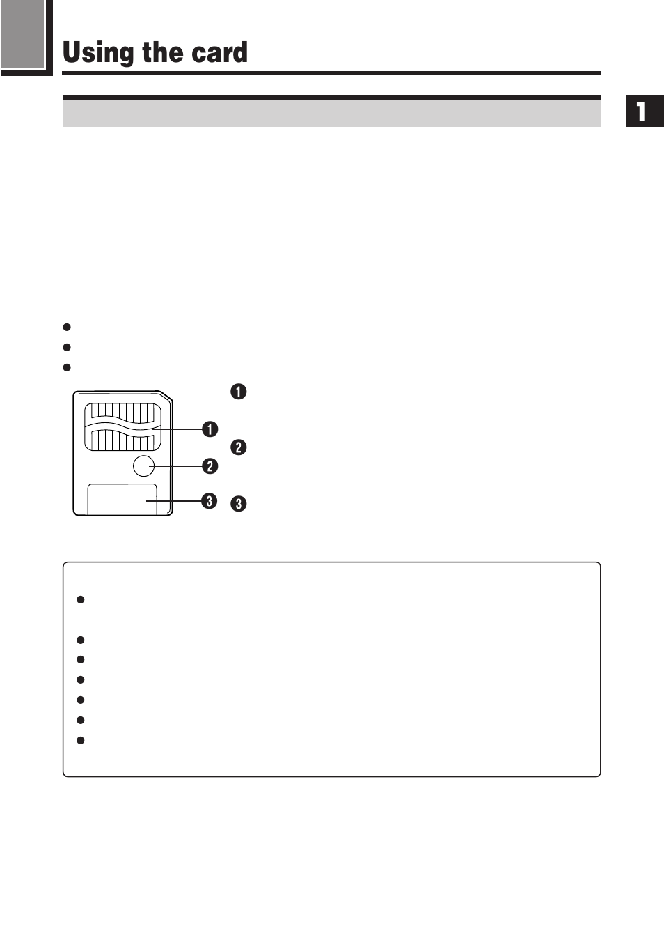 Using the card, Card basics | Olympus E-100 RS User Manual | Page 39 / 220