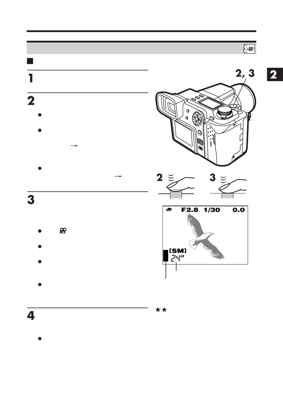 Recording movies and displaying them | Olympus E-100 RS User Manual | Page 71 / 220