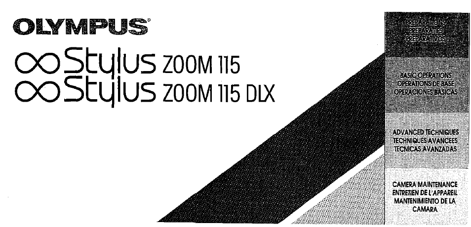 Olympus Stylus Zoom 115 User Manual | 70 pages