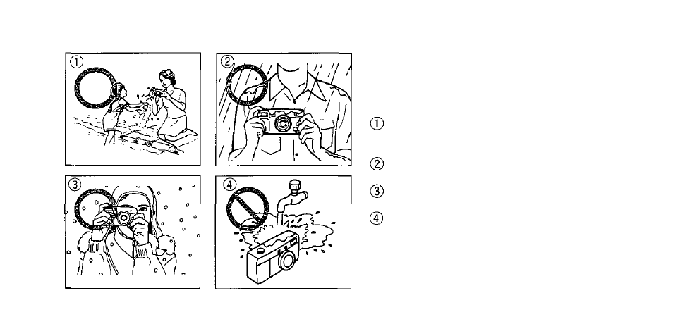 Caring for your weatherproof camera | Olympus Stylus Zoom 115 User Manual | Page 53 / 70