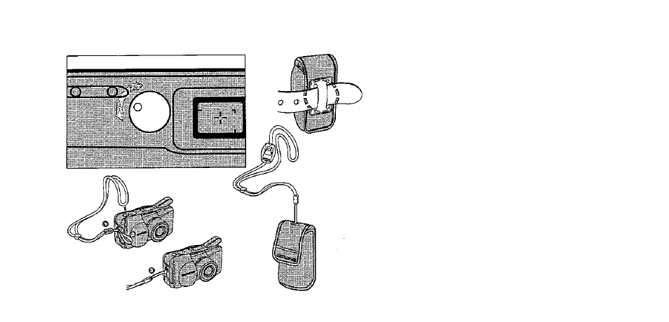 Diopter adjustment, Using the strap/soft case | Olympus Stylus Zoom 115 User Manual | Page 9 / 70