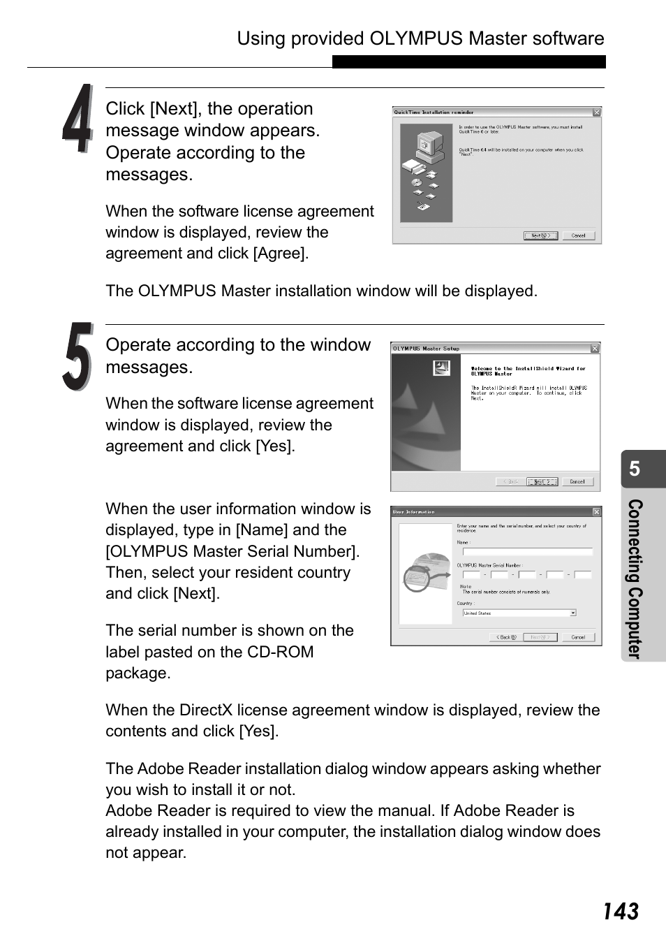 Olympus Stylus Verve User Manual | Page 143 / 192