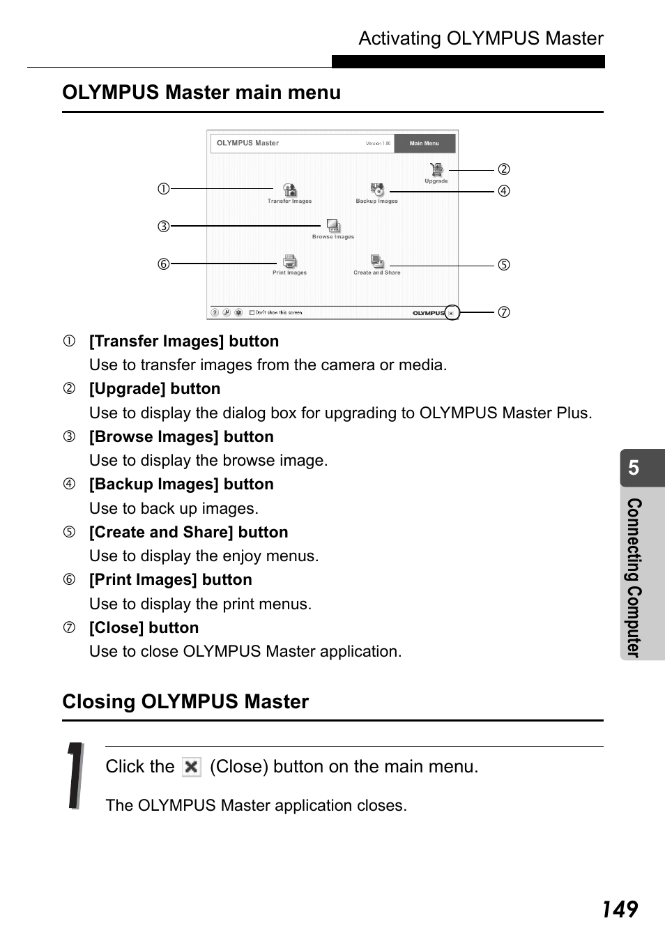 Olympus Stylus Verve User Manual | Page 149 / 192