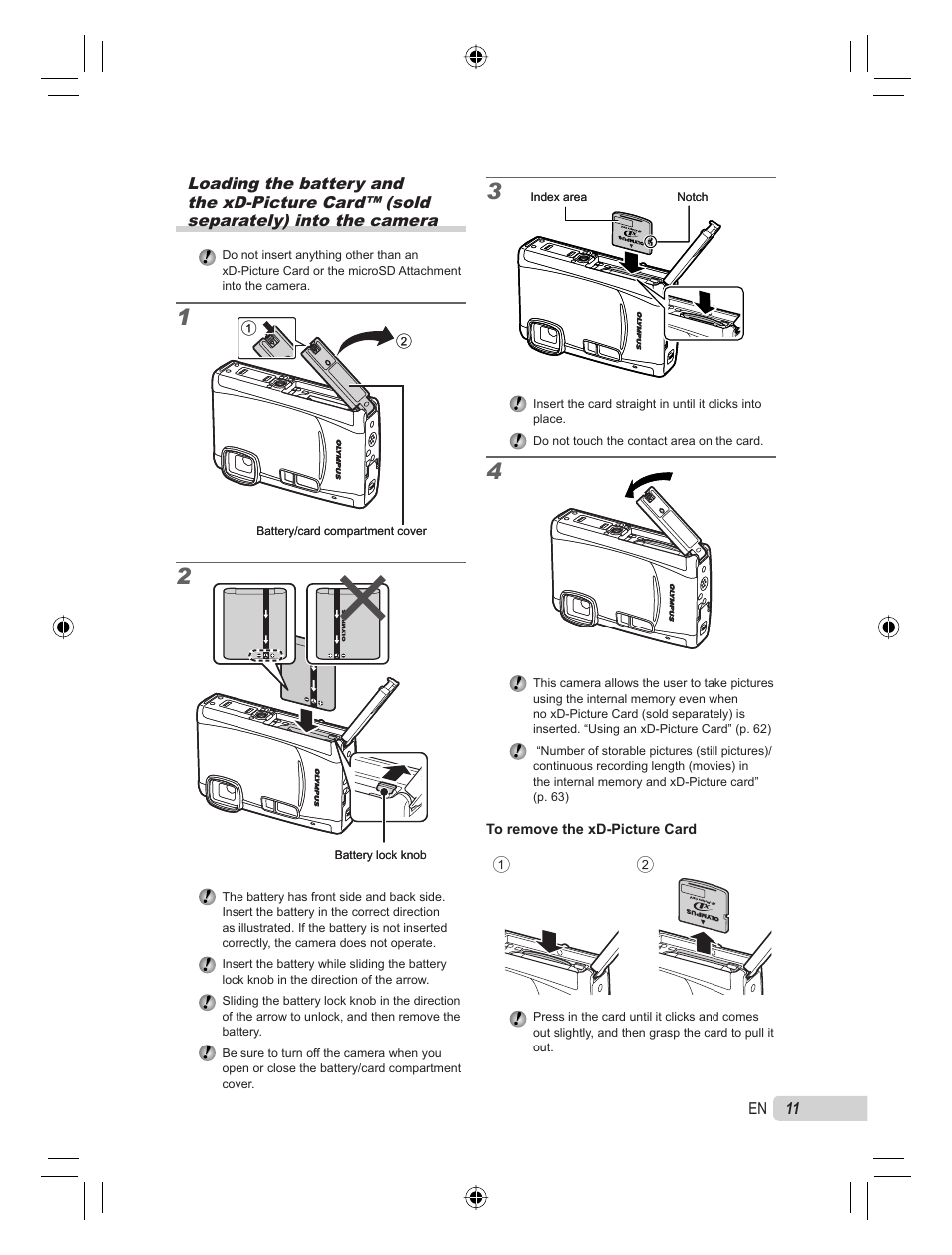 Olympus STYLUS TOUGH-6000 User Manual | Page 11 / 86